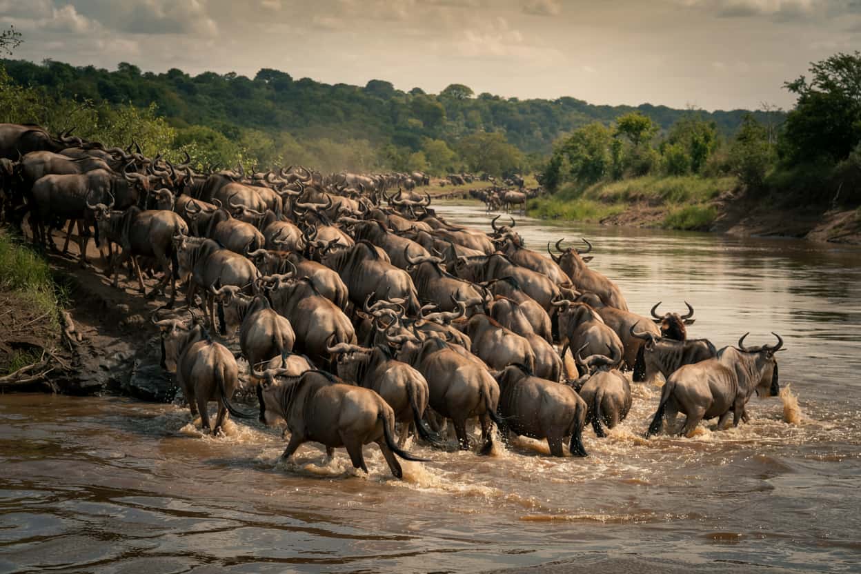 The Great Migration, by month